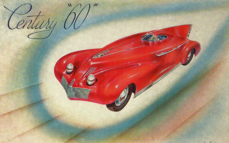 Red Concept Car — Dramatic, Illustration
