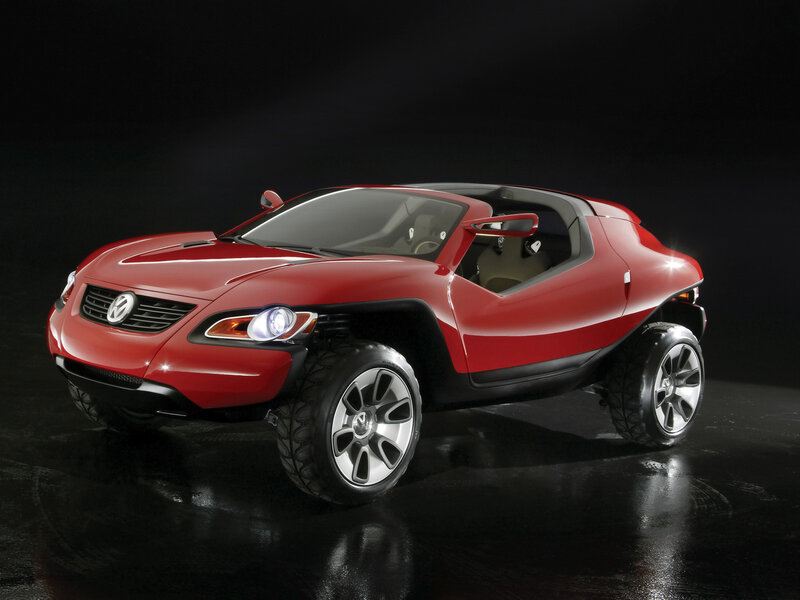 Red Concept Car — Dramatic, Photograph, Headlight