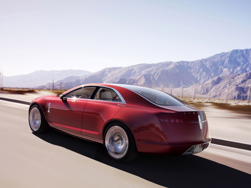 Red Concept Car — Dynamic, Afternoon, 3d Render
