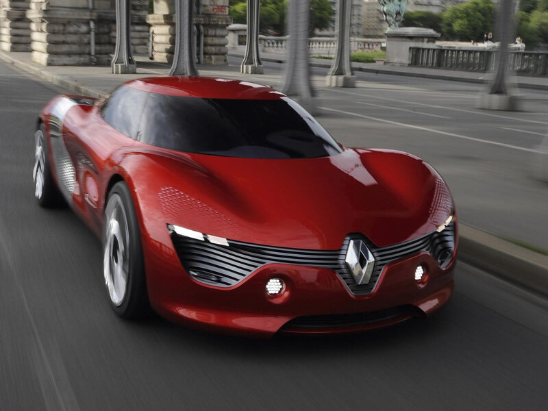 Red Concept Car — Dynamic