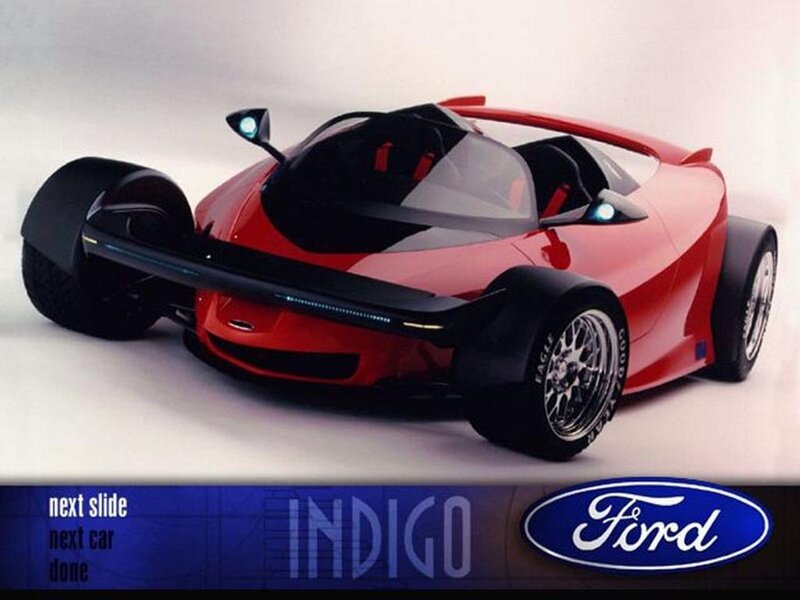 Red Concept Car — Futuristic, 3d Render