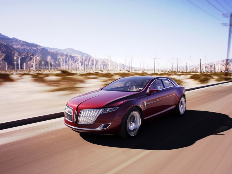 Red Concept Car — Maroon