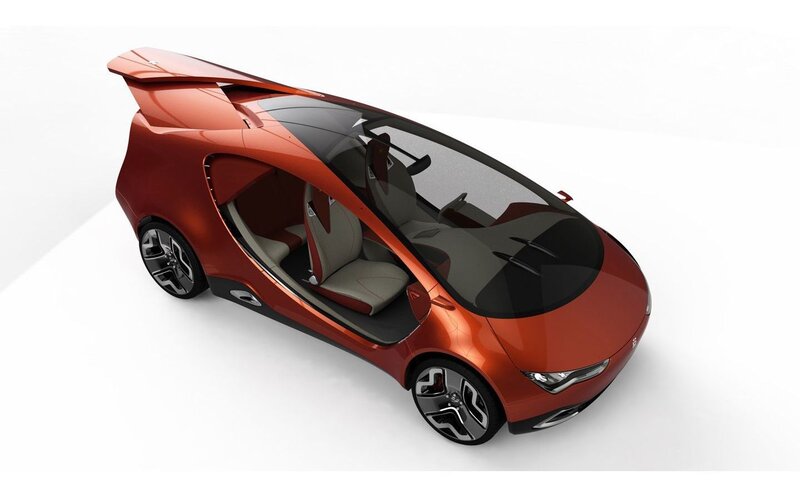 Red Concept Car — Modern, 3d Render, Seat