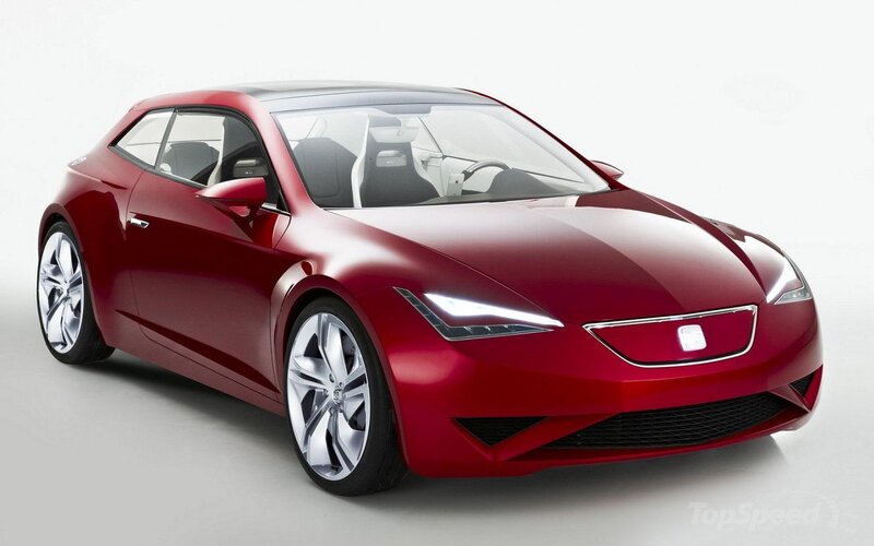 Red Concept Car — Modern, 3d Render, Wheels