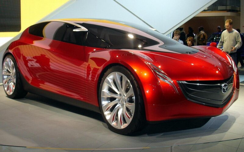 Red Concept Car — Modern, Photograph