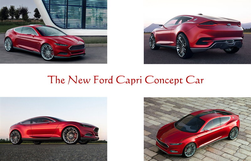 Red Concept Car — Modern, Sunset, Photograph