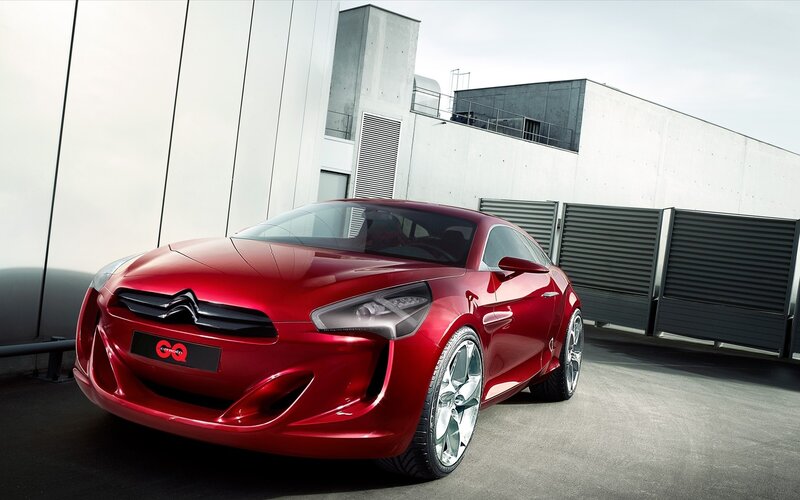 Red Concept Car — Modern