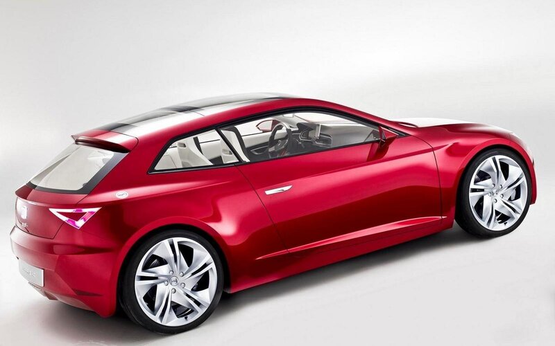 Red Concept Car — Neutral, 3d Render