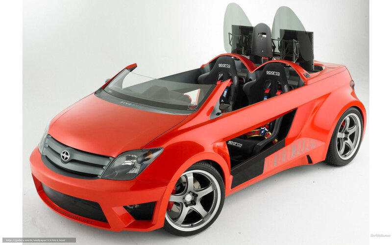 Red Concept Car — Neutral, Photograph, Seats