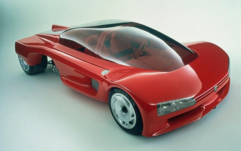 Red Concept Car — Neutral, Photograph