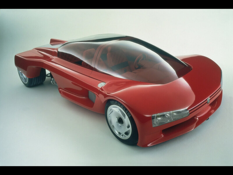 Red Concept Car — Neutral, Photograph, Tires, Steering Wheel