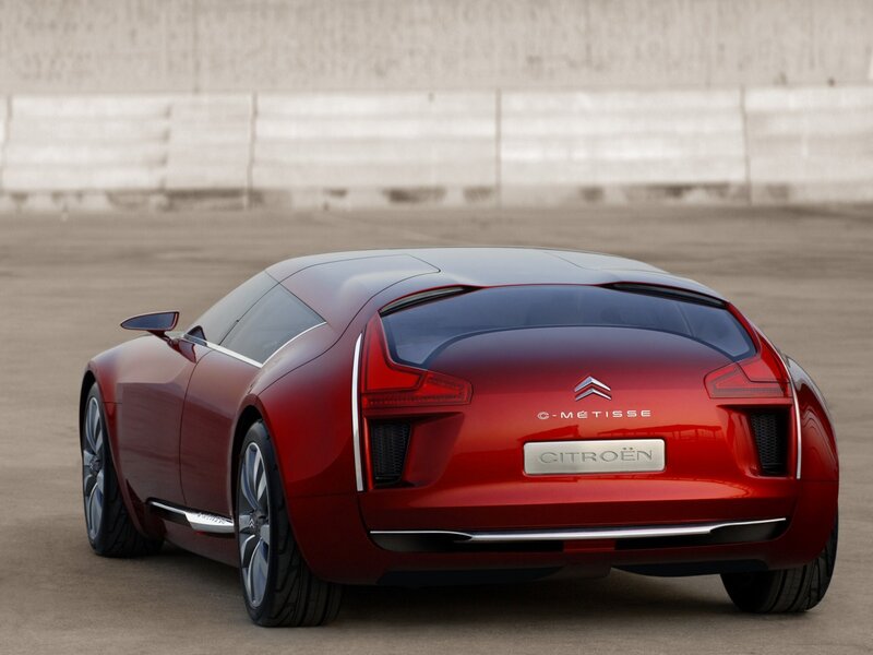 Red Concept Car — Neutral, Photograph, Wall