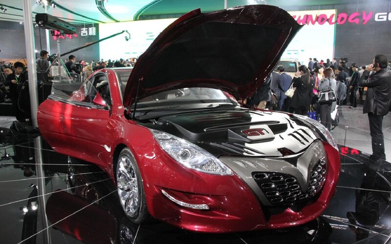 Red Concept Car — Public