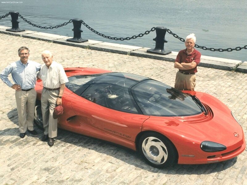 Red Concept Car — Serene, Afternoon, Photograph