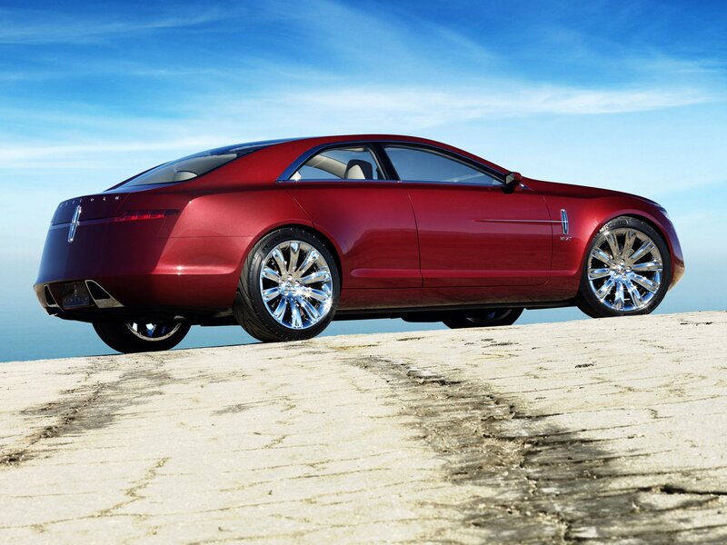 Red Concept Car — Serene, Afternoon
