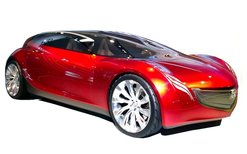 Red Concept Car — Sleek, 3d Render