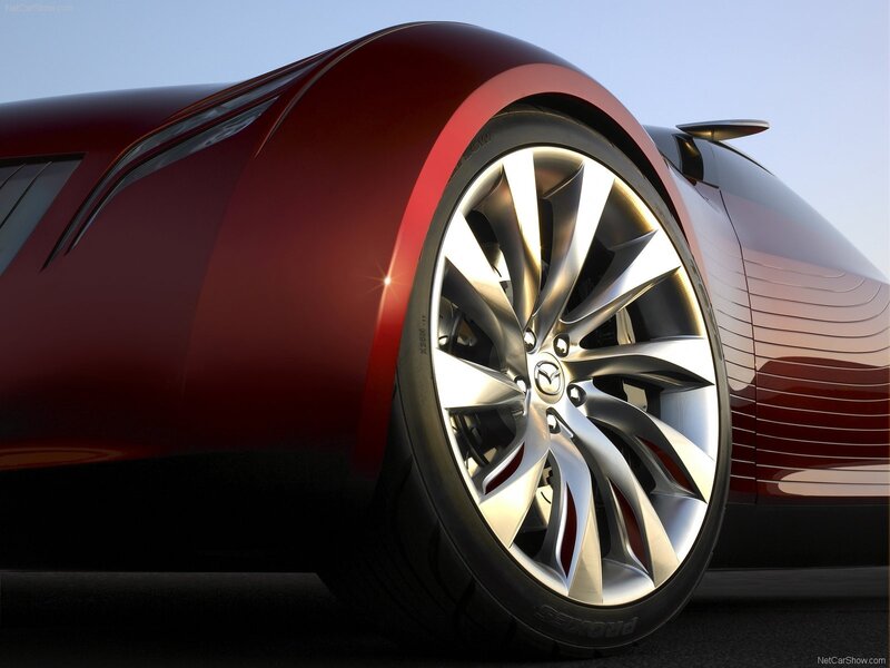 Red Concept Car Wheel