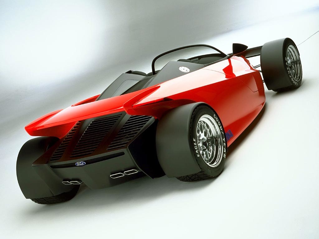 red concept race car
