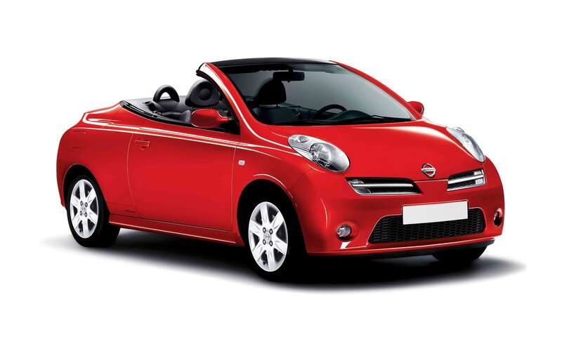 red convertible car