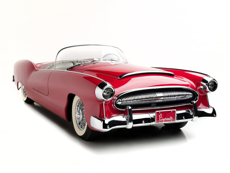 Red Convertible Car — Clean, Photograph