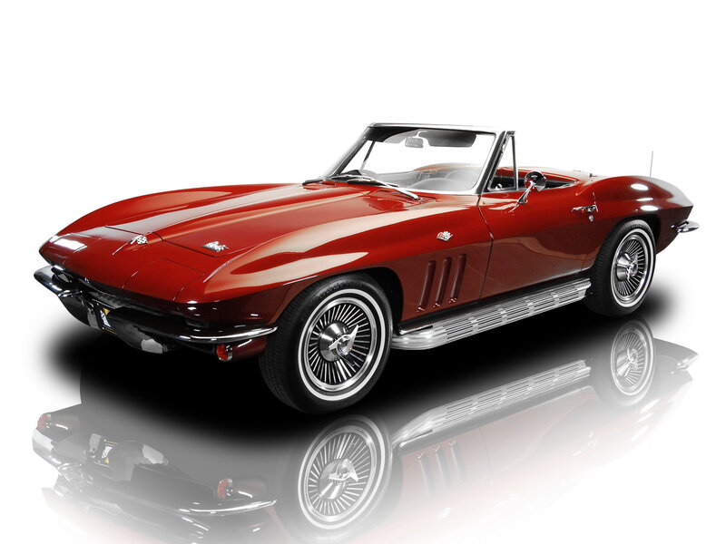 Red Convertible Car — Clean