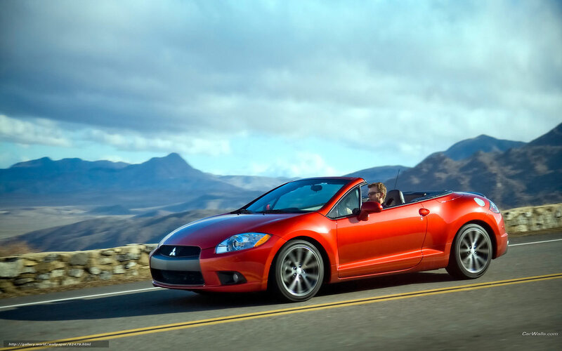 Red Convertible Car — Dramatic, Afternoon, Photograph, Driver