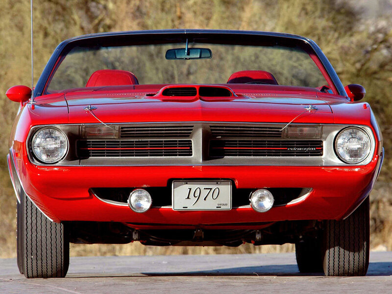 Red Convertible Car — Dramatic, Afternoon, Photograph, License Plate, Trees