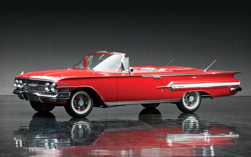 Red Convertible Car — Dramatic, Photograph, Antenna