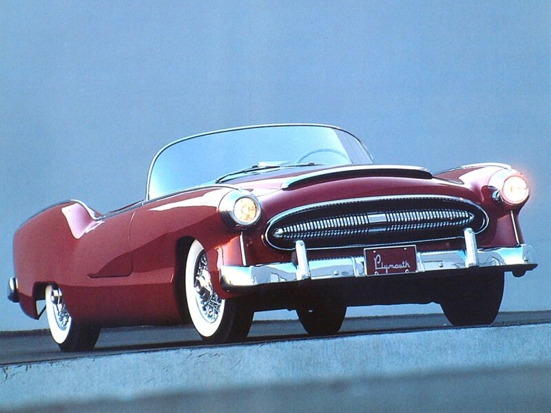 Red Convertible Car — Dramatic, Photograph