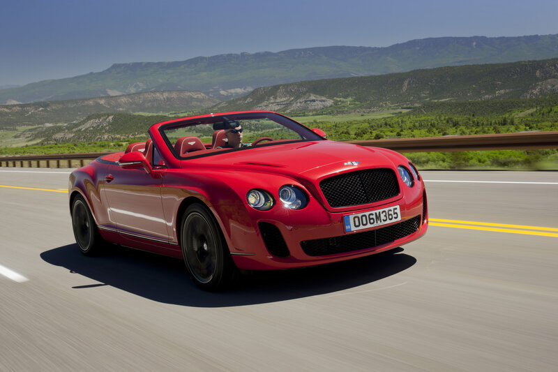 Red Convertible Car — Dynamic, Afternoon, Photograph, Driver, Mountains