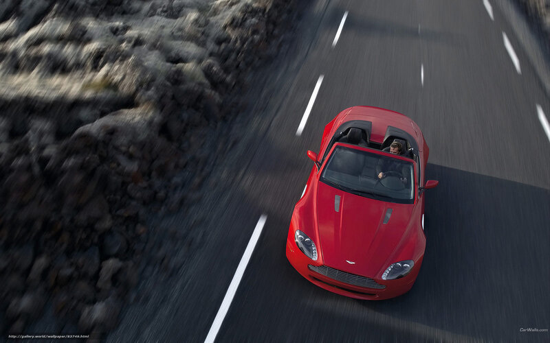 Red Convertible Car — Dynamic, Afternoon, Photograph, Driver