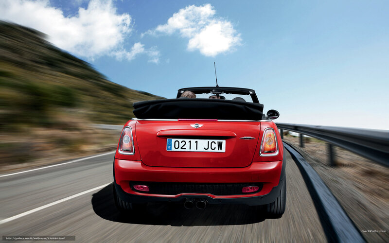Red Convertible Car — Dynamic, Afternoon, Photograph, Road
