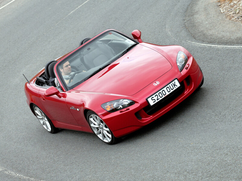 Red Convertible Car — Dynamic, Photograph
