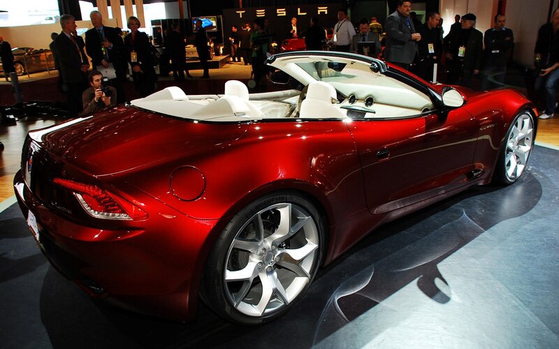 Red Convertible Car — Formal