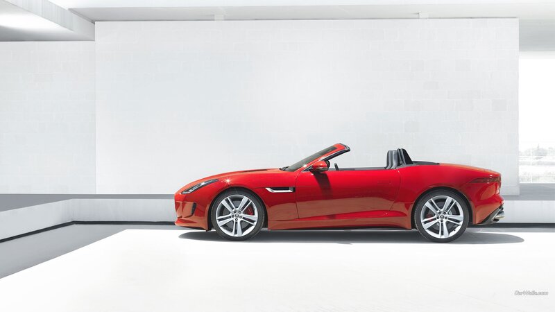 Red Convertible Car — Minimalist, Photograph