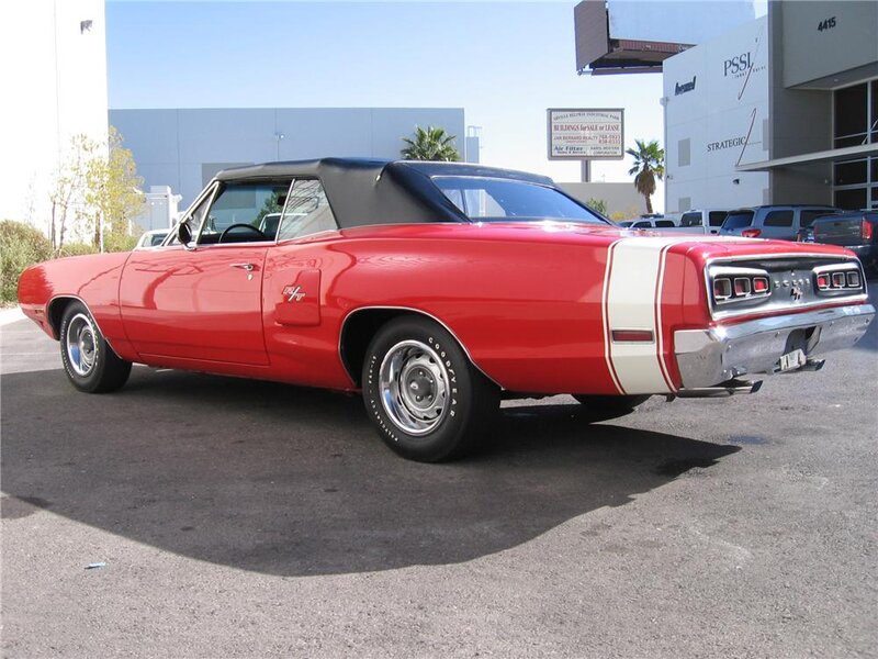 Red Convertible Car — Neutral, Afternoon