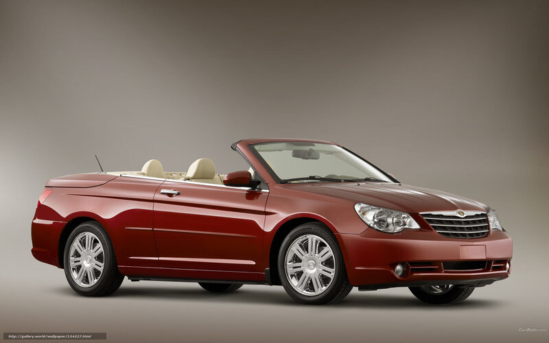 Red Convertible Car — Neutral, Photograph, Beige Interior