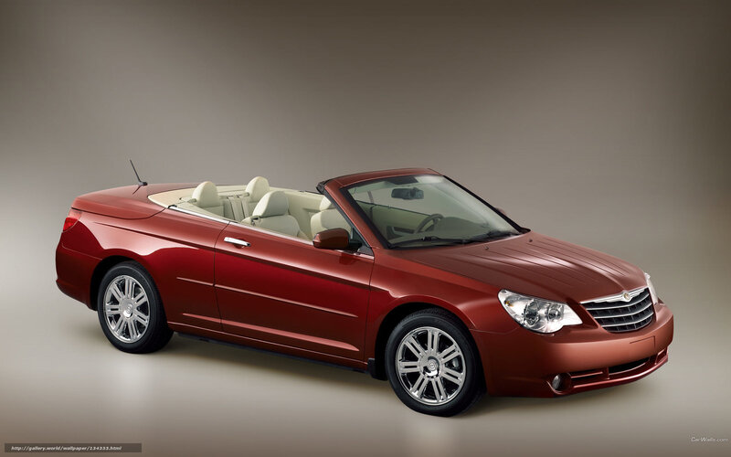 Red Convertible Car — Neutral, Photograph, Car Interior
