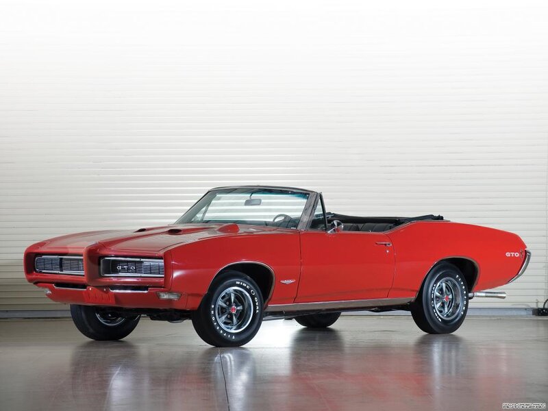 Red Convertible Car — Neutral, Photograph, Wall