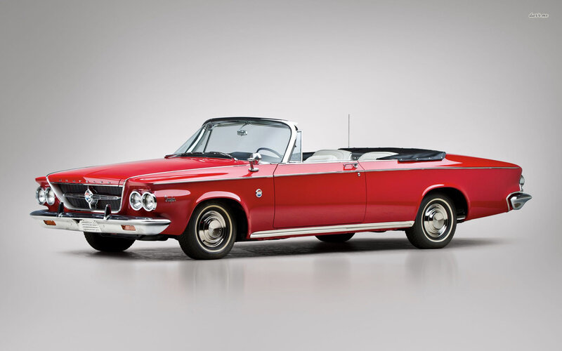 Red Convertible Car — Neutral, Photograph, White Interior
