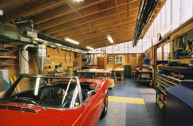 Red Convertible Car — Organized