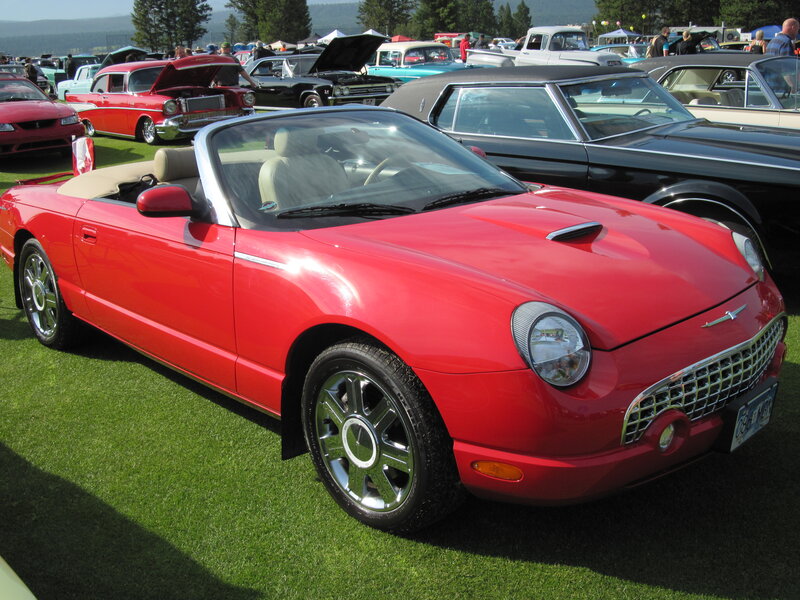 Red Convertible Car — Outdoor, Afternoon, Photograph, Classic Cars