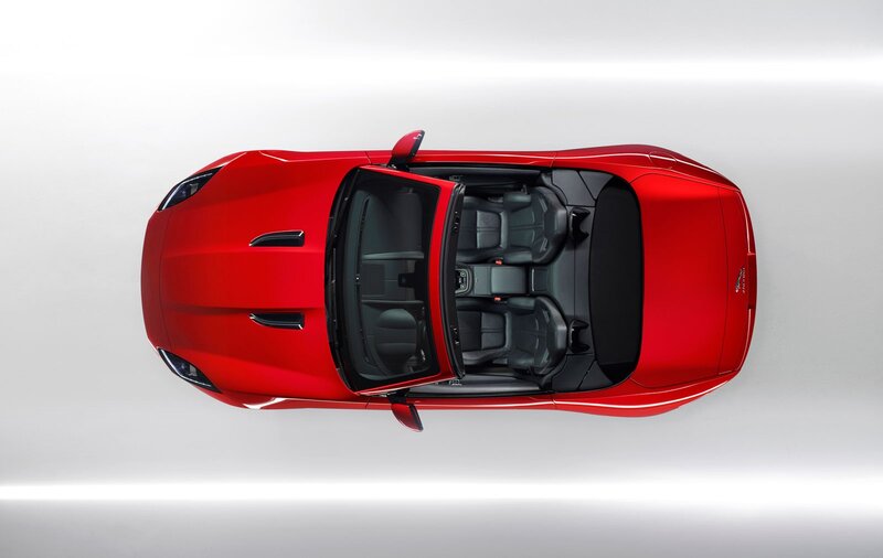 Red convertible sports car