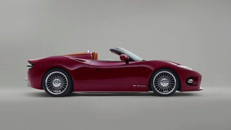 red convertible sports car