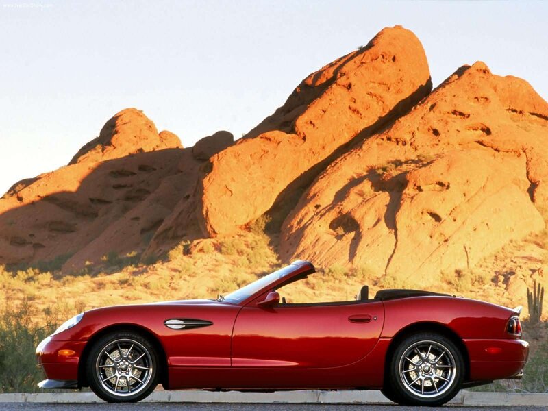 Red convertible sports car