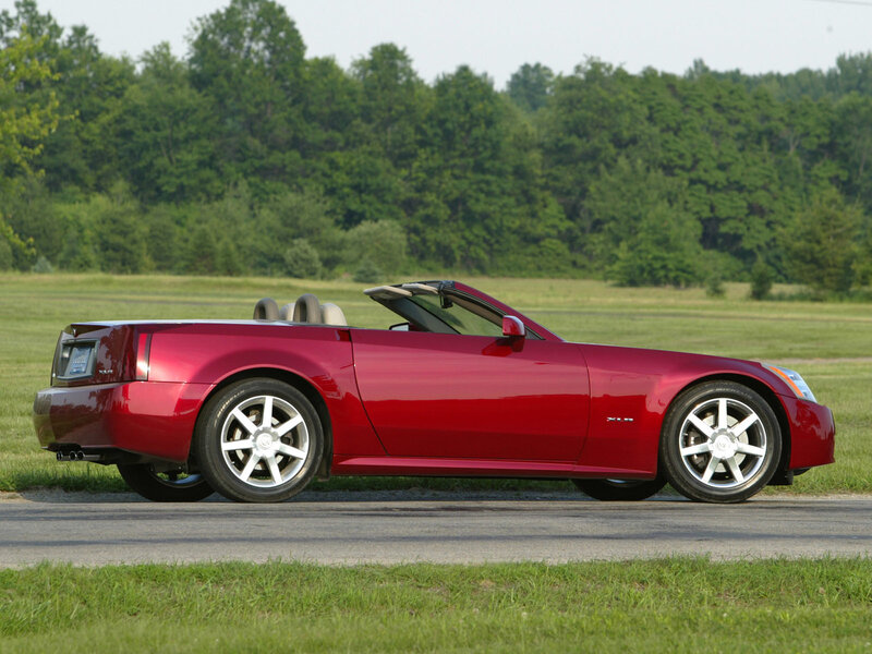 Red convertible sports car