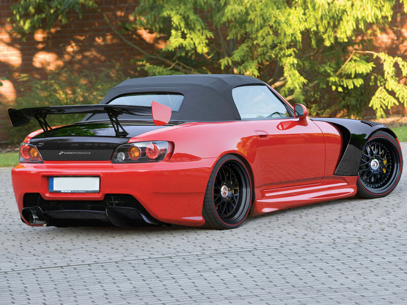 red convertible sports car