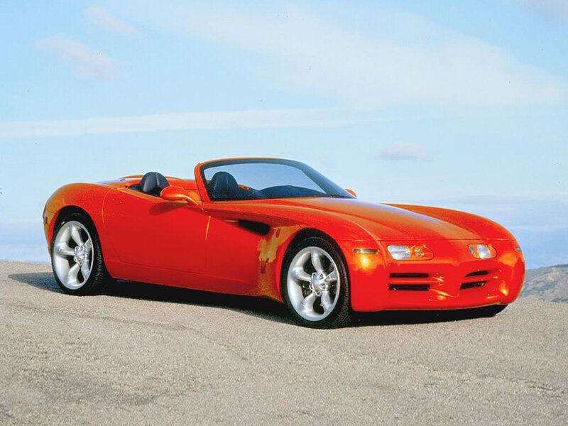 Red convertible sports car