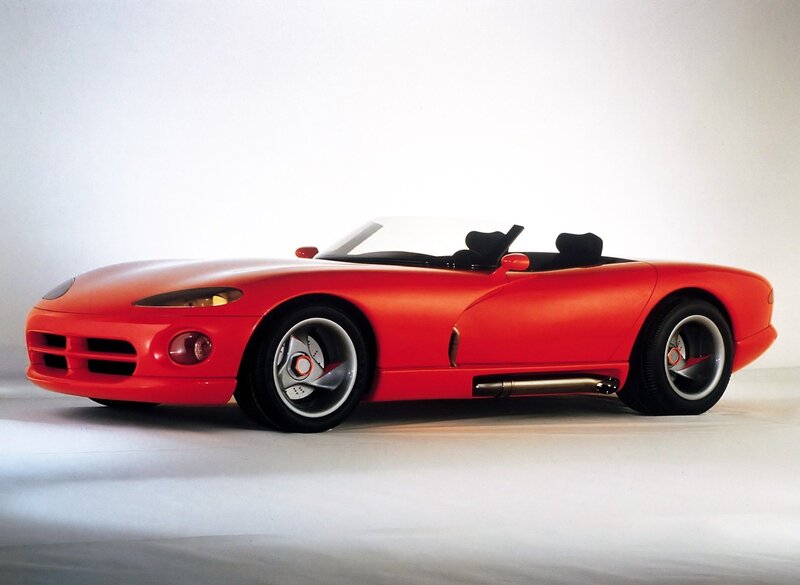 Red convertible sports car