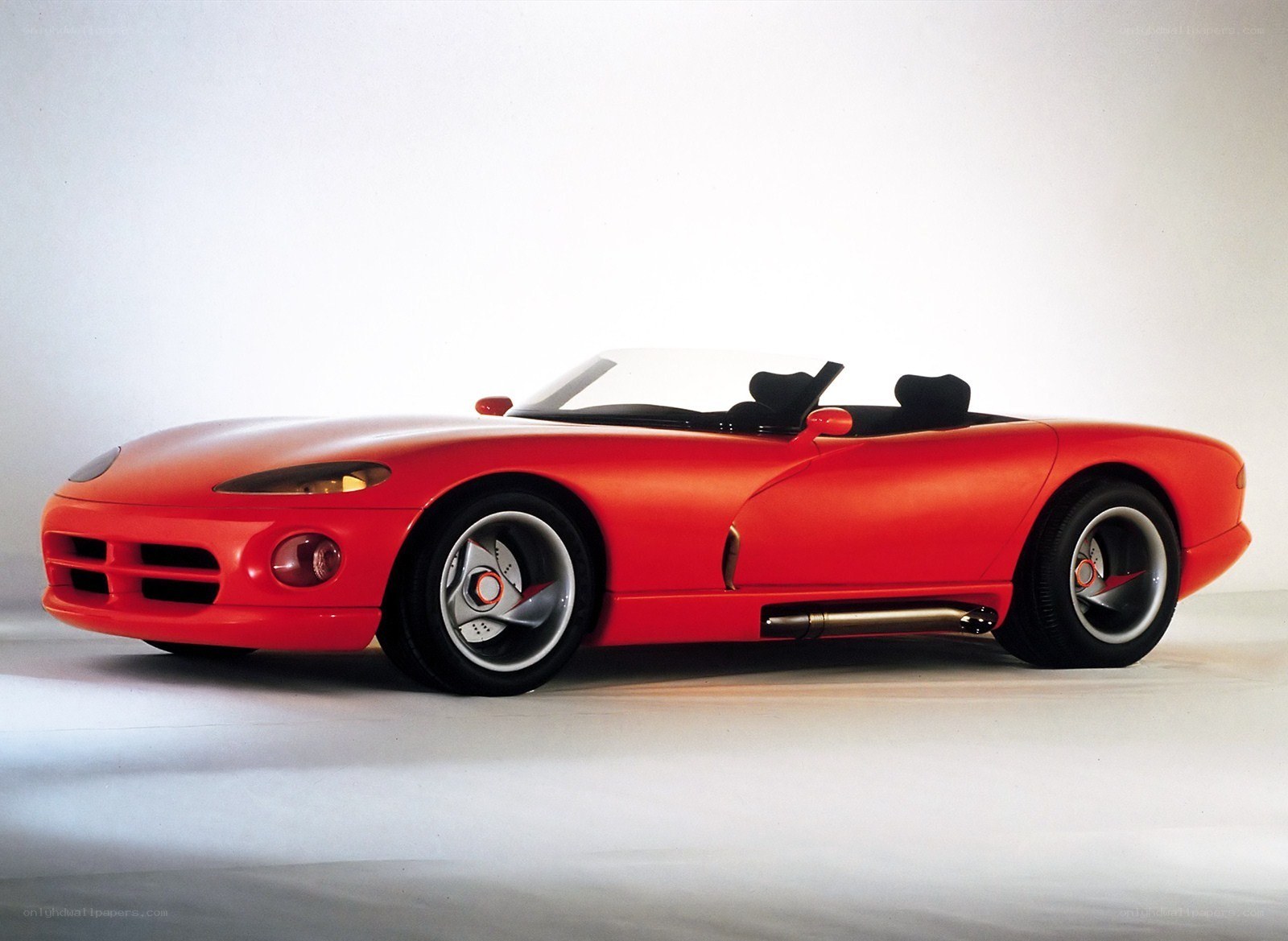 Red convertible sports car
